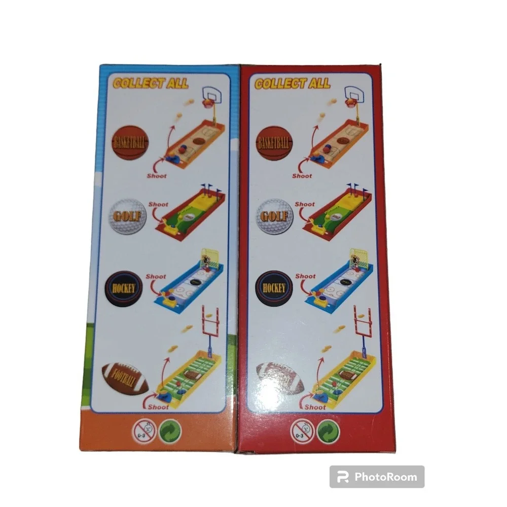Let's Golf & Sport Football Fingerboard Games Tabletop Fun‎ Travel Size